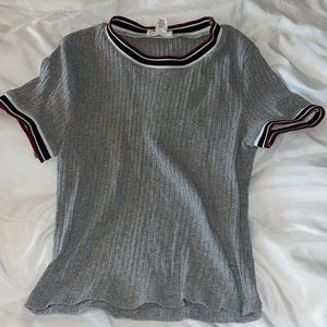 Grey Tight Top